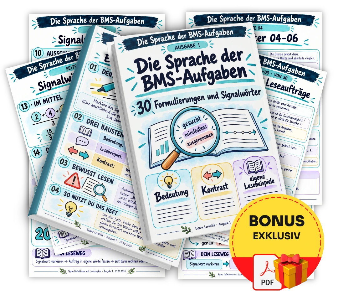 Die Sprache der BMS-Aufgaben